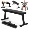 Skladacia rovná posilňovacia lavica, 120 kg, ModernHome