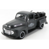 Maisto Ford usa F-1 Pick-up Custom Usa Harley-davidson 1948 + Motocykel Harley Davidson Wla Flathead 1942 1:24 Matt Grey