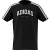 adidas Collegiate Graphic T-Shirt Kids Black 11-12 Years