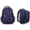Školská taška - batoh St. Majewski EMOJI BP-26 emotikony VIACFAREBNÝ VYPR