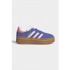Detské kožené tenisky adidas Originals GAZELLE BOLD IH6454 fialová EUR 39 1/3