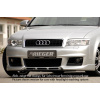 Rieger kompletný predný nárazník new Design pro Audi A4 8E avant, sedan, plast ABS bez povrchovej úpravy, s rebrovaním
