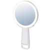 IMMAX LED kosmetické zrcátko SWEET Make up/ oboustranné/ 10x zvětšovací/ CCT/ stojánek na mobil/ bílé