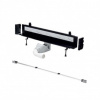 VIEGA ADVANTIX Vario - sprchový stenový štrbinový žľab nastaviteľný 30 -120cm + rošt matný nerez, Komplet 2v1.