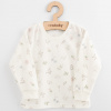 Detske bavlnené tričko s dlhým rukávom New Baby Kindergarten kvetinky - 98 (2-3 r)