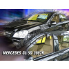 Deflektory na okná pre Mercedes GL X164, 4ks