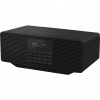 Panasonic RX-D70 prenosné stereofónne rádio s CD prehrávačom (FM, DAB+, USB, AUX, prednastavený ekvalizér, basový režim, veľký displej), čierna