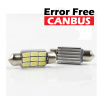 LED auto žiarovka 9 SMD 5630 CANBUS radiator 36mm