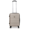 Malý kabínový cestovný kufor na kolieskach s expandérom 40 l Worldline 805 zlatá