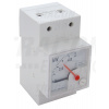 Tracon Modulárny analógový wattmeter pre striedavý výkon 230V 5A