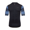 GORE Cyklistický dres s krátkym rukávom - SWIFTRIDE OPTICAL - čierna/modrá