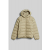 BUNDA GANT LIGHT PADDED SHIELD JACKET BEIGE GREEN