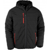 RESULT R 240X BLACK COMPASS / Unisex zimná bunda - black/red M