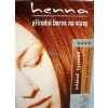 Henna Prírodná farba na vlasy Medene červená 123 prášková 33 g