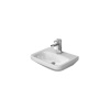 DURAVIT DuraStyle závesné umývadielko s otvorom, bez prepadu, 450 mm x 335 mm, 0708450000