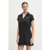 Šaty Dkny čierna farba, mini, rovný strih, DP5D4890 XS