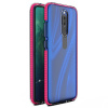 Transparentný kryt Spring Case 1mm ružový rám – Huawei Mate 20 Lite