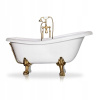 Retro samostatne stojaca vaňa Balexim 158 cm biela (Retro samostatne stojaca vaňa Balexim 158 cm biela)