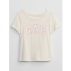 GAP Baby tričko s logom Biela 4YRS Biela Biela