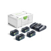 Festool SYS 18V 4x5,0/TCL 6 DUO napájacia sada 577709