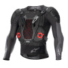 ALPINESTARS Chránič tela BIONIC PLUS 2 (čierna/sivá/červená, veľ. XL) 160