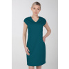 MARTEX JW Dámske elastické šaty M-373X morské SKLADOM Veľkosť: 36
