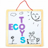 EcoToys Vzdelávacia magnetická tabuľa 3v1