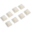 OBI Univerzálny tlmič samolepiaci 15 mm x 15 mm biely 8 ks