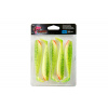 FOX RAGE Ultra UV Zander Pro Shad Single Colour Packs Variant: 5x Ultra UV Hot Olive - 10cm