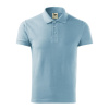 MALFINI Polokošile Cotton Heavy 215, krátký rukáv, pánská MAL-2151518 3XL Modrá nebesky