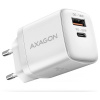 AXAGON AXAGON ACU-PQ20W wall charger QC3.0/AFC/FCP + PD type-C, 20 W - weiß systém nabíjania a riadenia; ACU-PQ20W
