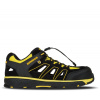 Bennon BOMBIS S1 ESD NM Yellow Sandal Bezpečnostná obuv čierna/žltá 39