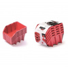 Prosperplast BINEER LONG SET Plastové úložné boxy 5 kusov, 198x118x155mm, červená KBILS20-