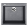Sinks Cube 560 Granitový drez bez odkvapkávača, 56x50,5cm, titánový, TLCU56050072