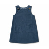 Tchibo - Detské šaty s náprsenkou - pre dievčatá - veľ. 110/116 - farba: modrá