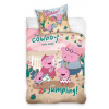 Detské obliečky 140x200 PEPPA PIG kovboj