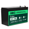 Green Cell AGM04 batéria do UPS Sealed Lead Acid (VRLA) 12 V 7 Ah (AGM04)