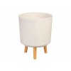 Strend Pro Garden 255633 Květináč , barva White Weath Finish, 30x30x37 cm