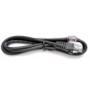 Virtuos kabel RJ12 9-12V pro pokladní zásuvku a tiskárnu/pokladnu, 1,1 m, černý EKA05112