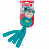 KONG Wubba Friends Ballistic Monkey - psí ťahač, s chvostom, loptou vo vnútri a piskotom - L