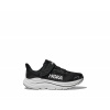 HOKA one one K Clifton 10 Little Kids BLACK / WHITE 35 1/3