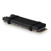 AXAGON CLR-M2L6, hliníkový chladič pro M.2 2280 SSD, 6mm CLR-M2L6