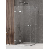 New Trendy Avexa sprchovací kút 120x80 cm štvorcová chromová lesklé/priehľadné sklo EXK-1519