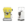 Ascaso Dream ONE, Sun Yellow + Eureka Mignon Specialita, CR white