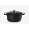 Le Creuset Signature - Pekáč kruhový s pokrievkou, objem 5,3 l, noir mat 21177260000430