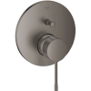GROHE Essence páková vaňová batéria pod omietku, pre 2 výstupy, kartáčovaný tmavý grafit, 24058AL1