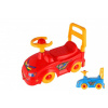 Teddies Odrážadlo auto plast 25x57x36cm 2 farby