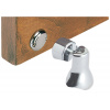Chrómovaná mosadzná magnetická otočná zarážka dverí Variant: Magnetický pružinový zámok Messi pochrómovaný Chromed brass magnetic swivelling doorstop