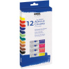 KREUL Sada akrylových farieb El Greco 12 x 12 ml (Sada akrylových farieb El Greco 12x12ml)