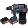 Elektrický skrutkovač - SKRUTKOVAČ GSR 18 V-EC BOSCH 2x5,0Ah LiION L-BOXX